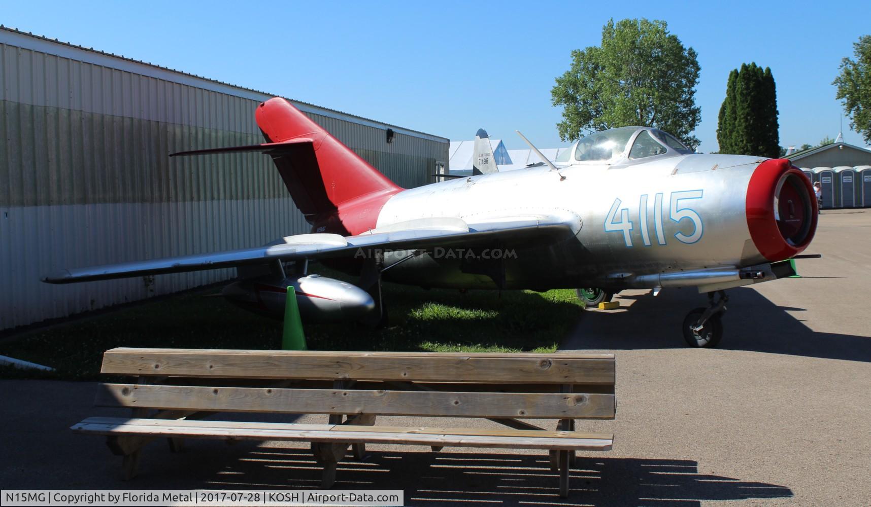 N15MG, 1954 Mikoyan-Gurevich MiG-15bis C/N 1411, Air Venture 2017