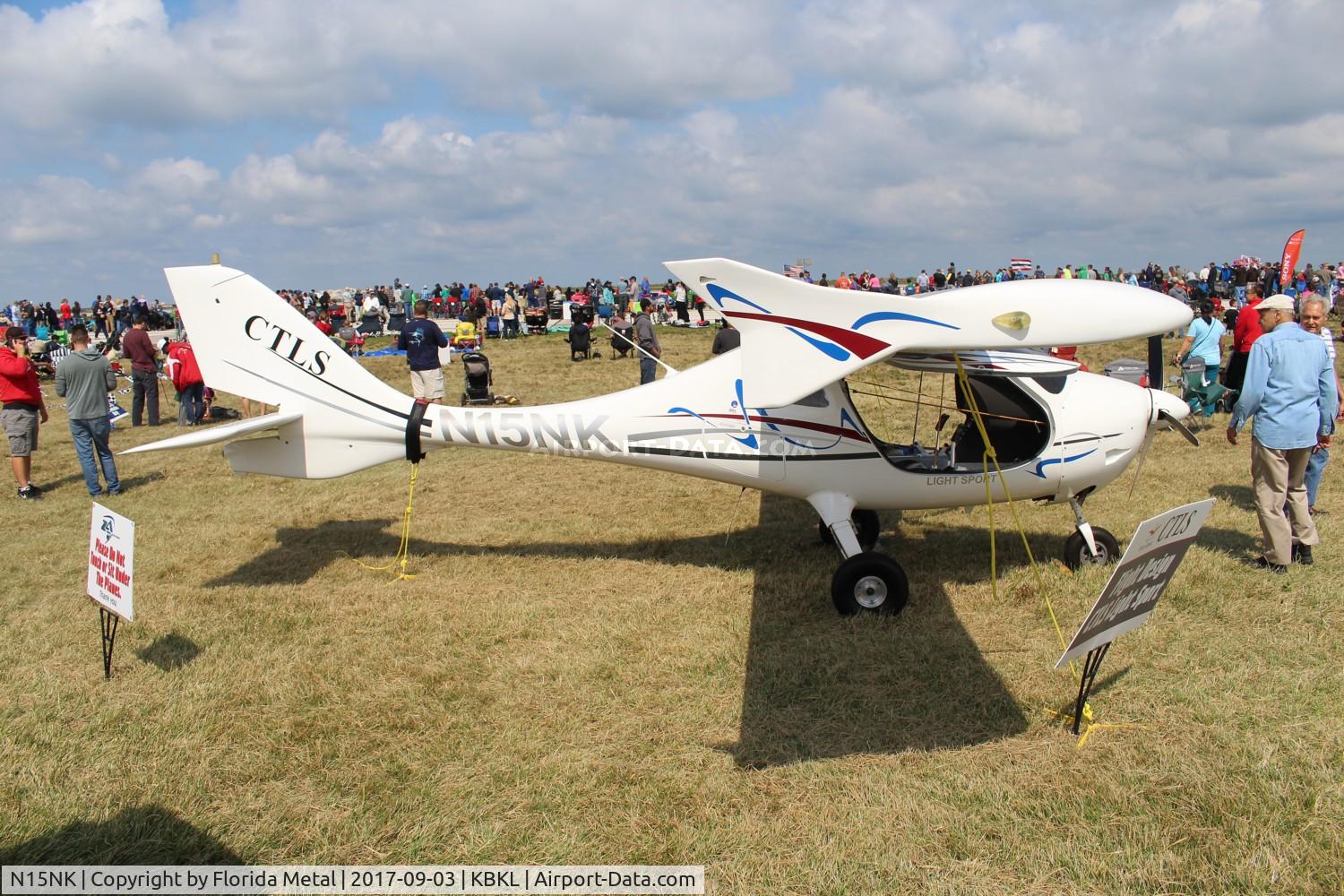 N15NK, Flight Design CTLS C/N F-09-04-09, Cleveland Airshow 2017