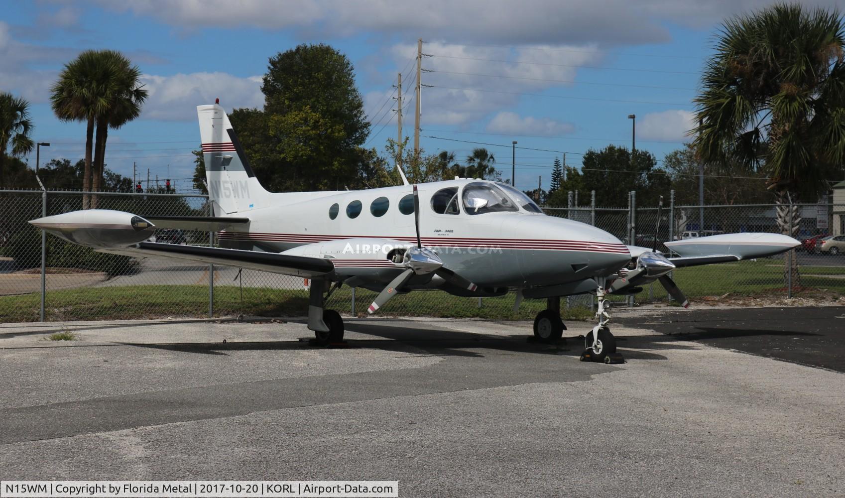 N15WM, 1978 Cessna 340A C/N 340A0523, ORL spotting