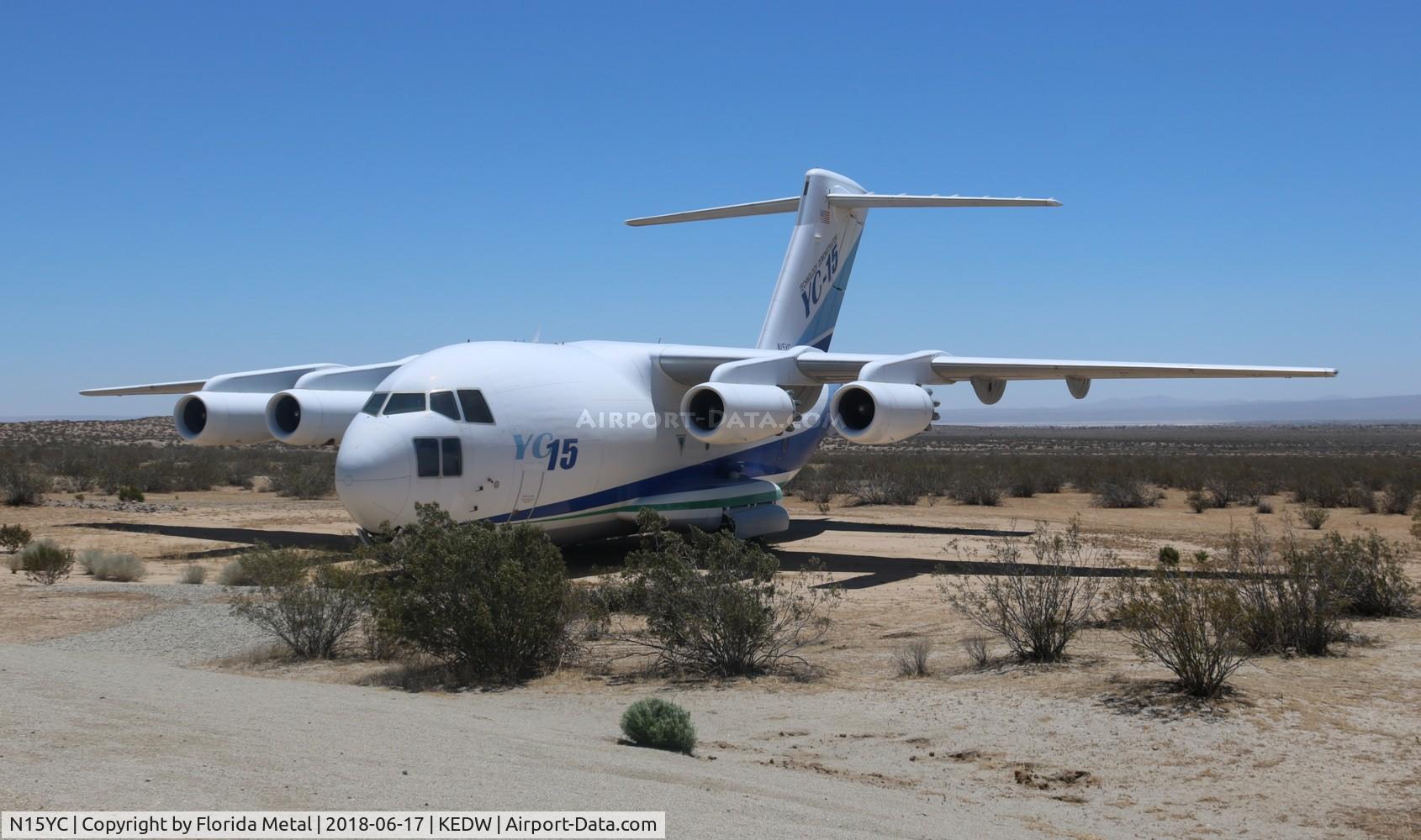 N15YC, 1972 McDonnell Douglas YC-15 C/N 72-01875, Edwards AFB