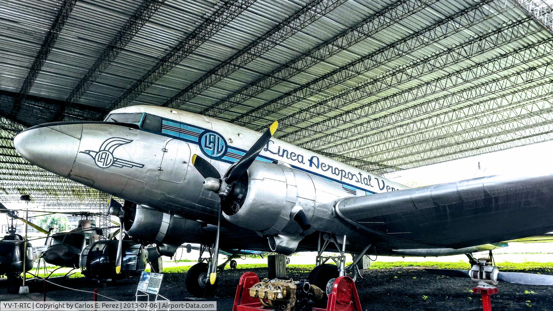 YV-T-RTC, 1943 Douglas C-47A Skytrain C/N 12386, YV-T-RTC  Preservado en el 