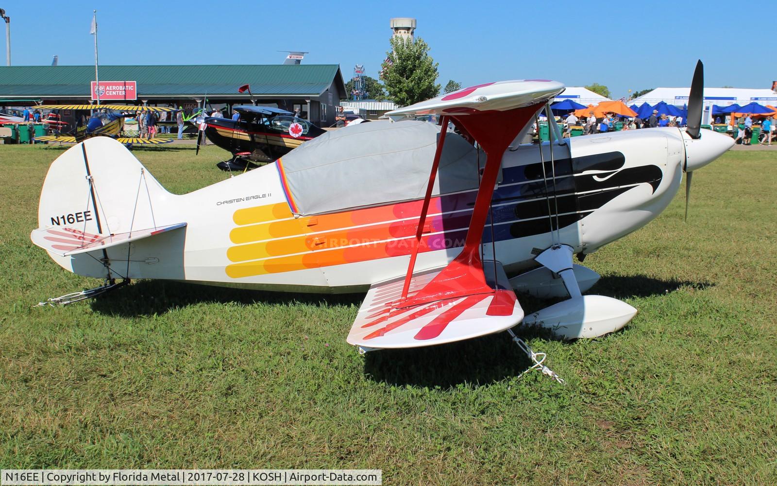 N16EE, 1981 Christen Eagle II C/N EAGLE AIR-0001, Air Venture 2017
