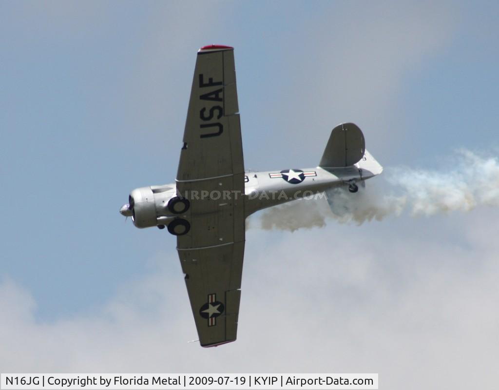 N16JG, 1942 North American AT-6C Texan C/N 88-11731, Thunder Over Michigan 2009