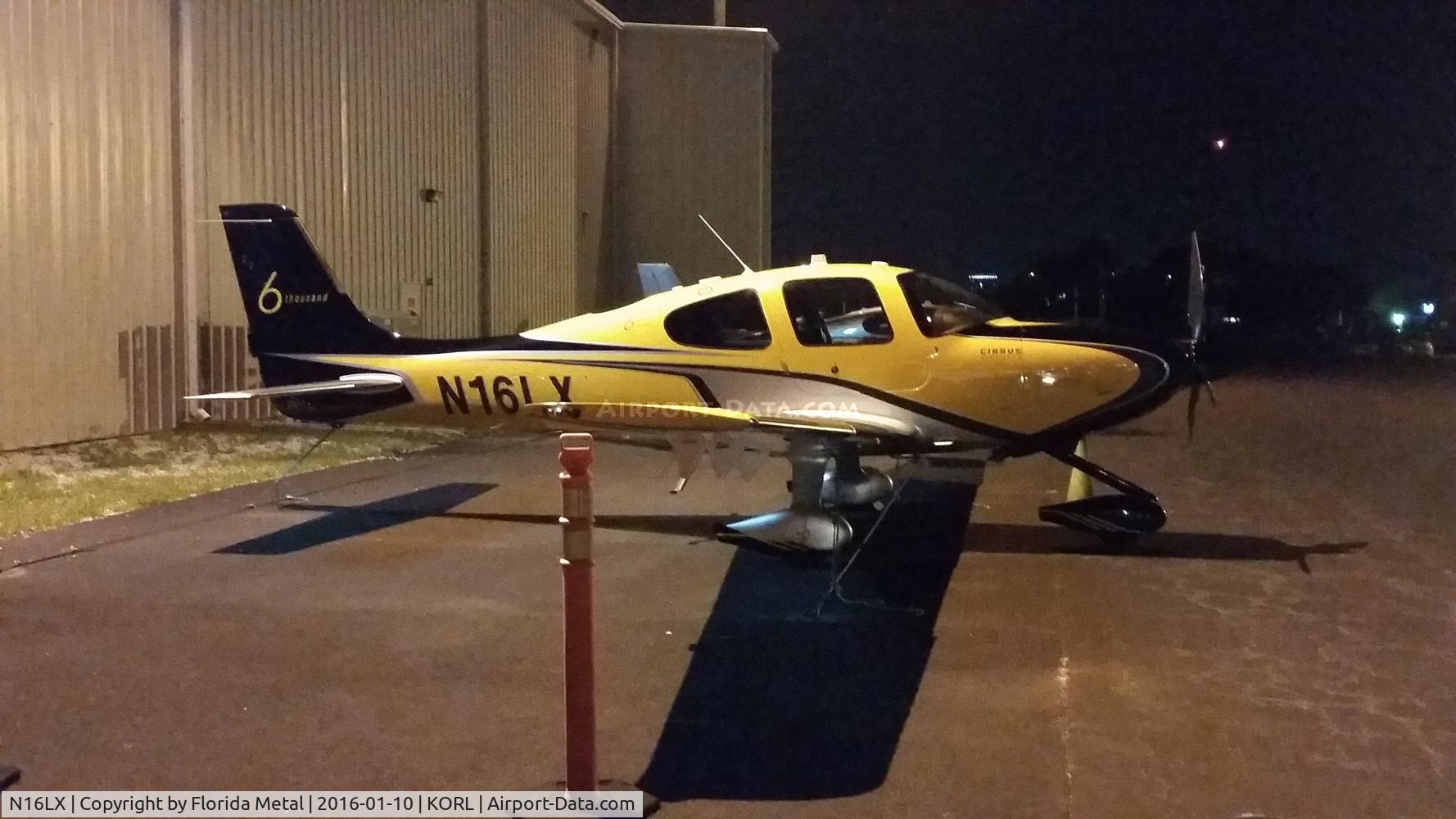 N16LX, 2015 Cirrus SR22T C/N 1036, ORL 2016