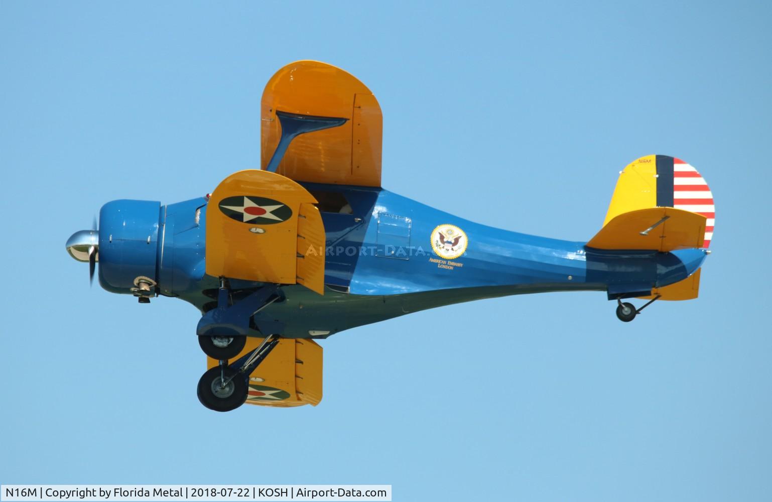 N16M, 1944 Beech D17S Staggerwing C/N 6765, Air Venture 2018
