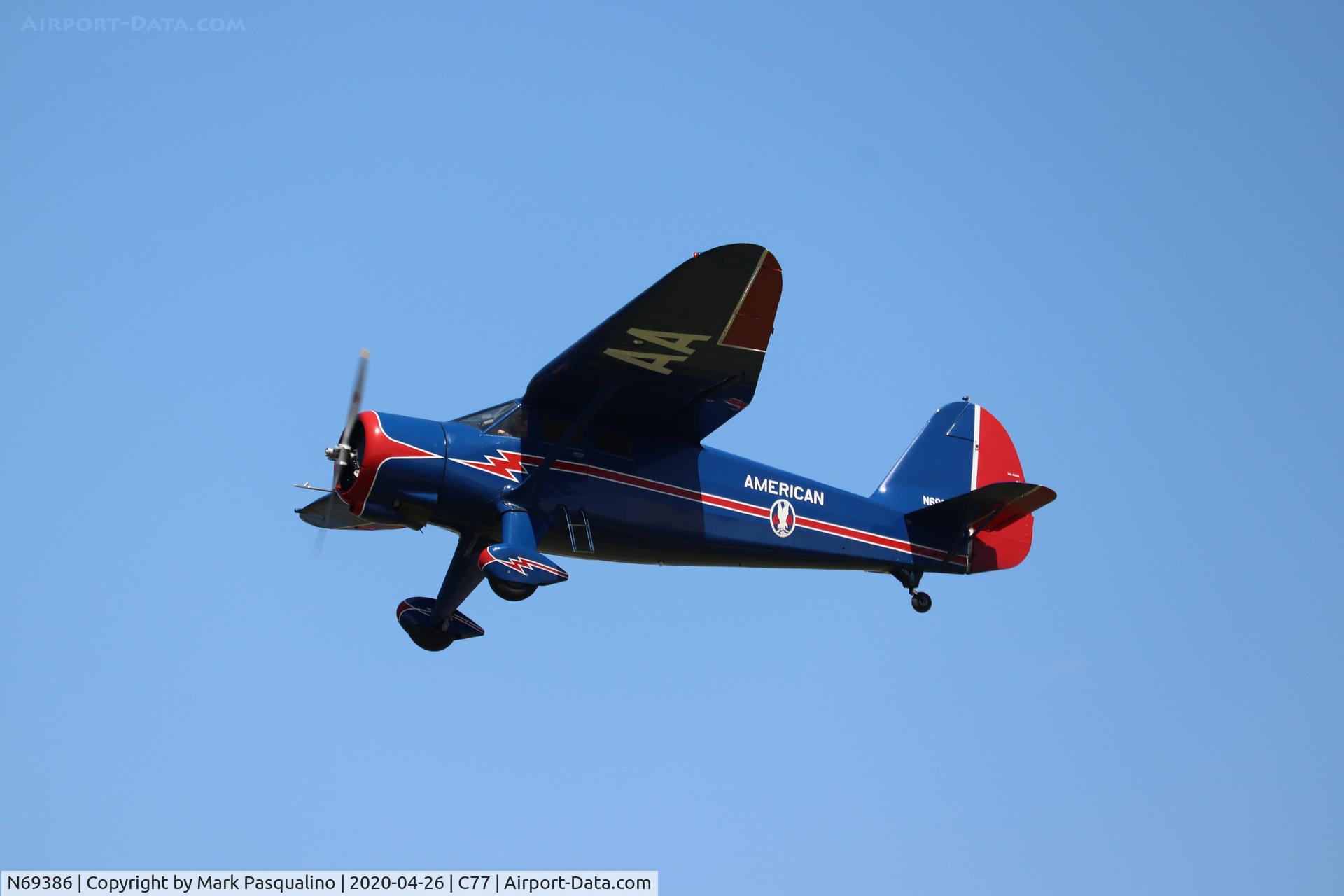 N69386, Stinson V77 Reliant C/N 77-332, Stinson V77