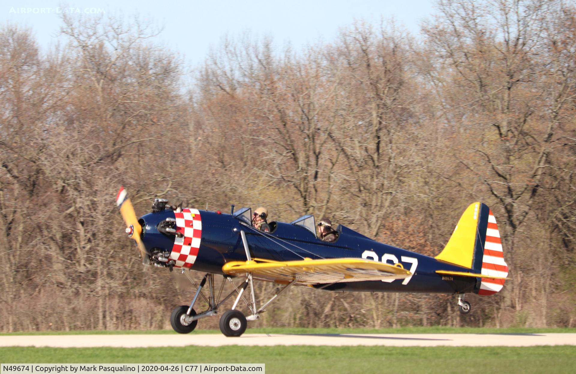 N49674, 1941 Ryan Aeronautical ST3KR C/N 1396, Ryan PT-22