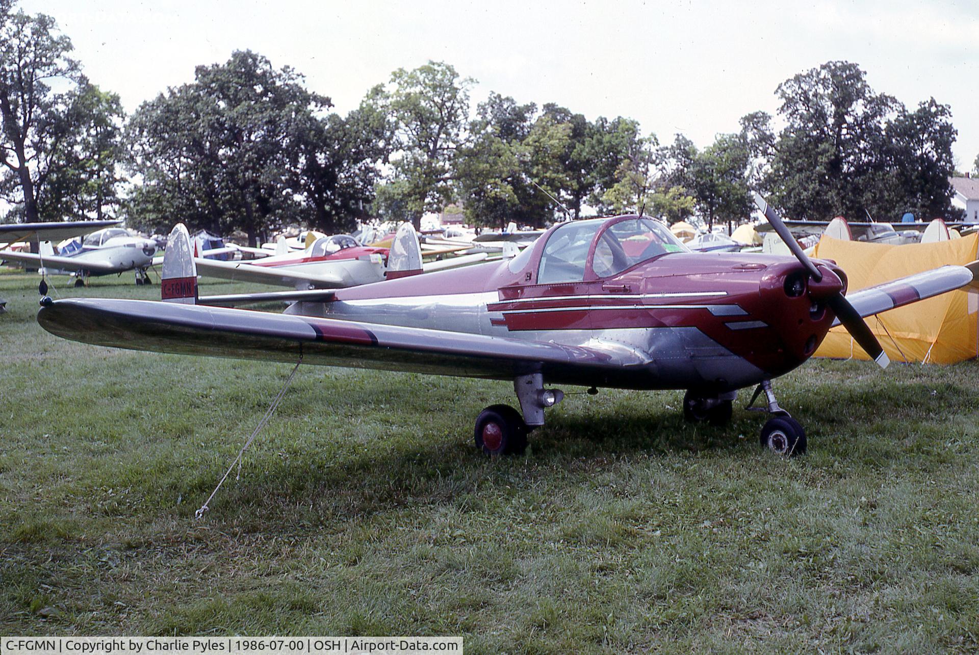 C-FGMN, 1948 Erco 415E Ercoupe C/N 4994, Erco Version