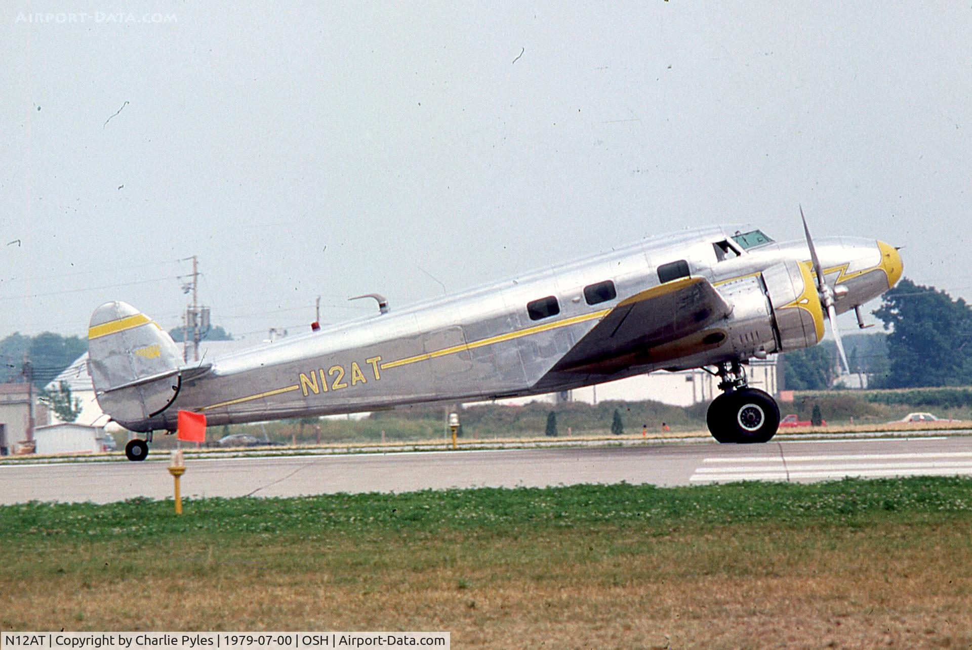 N12AT, Lockheed 12A Electra Junior C/N 1217, .
