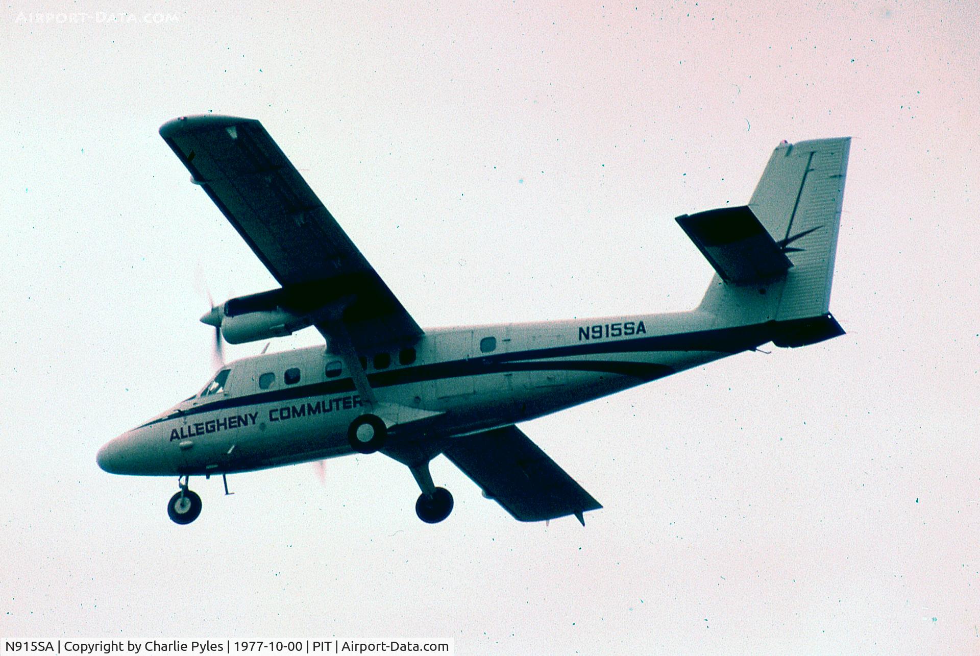 N915SA, 1969 De Havilland Canada DHC-6-200 Twin Otter C/N 209, Suburban