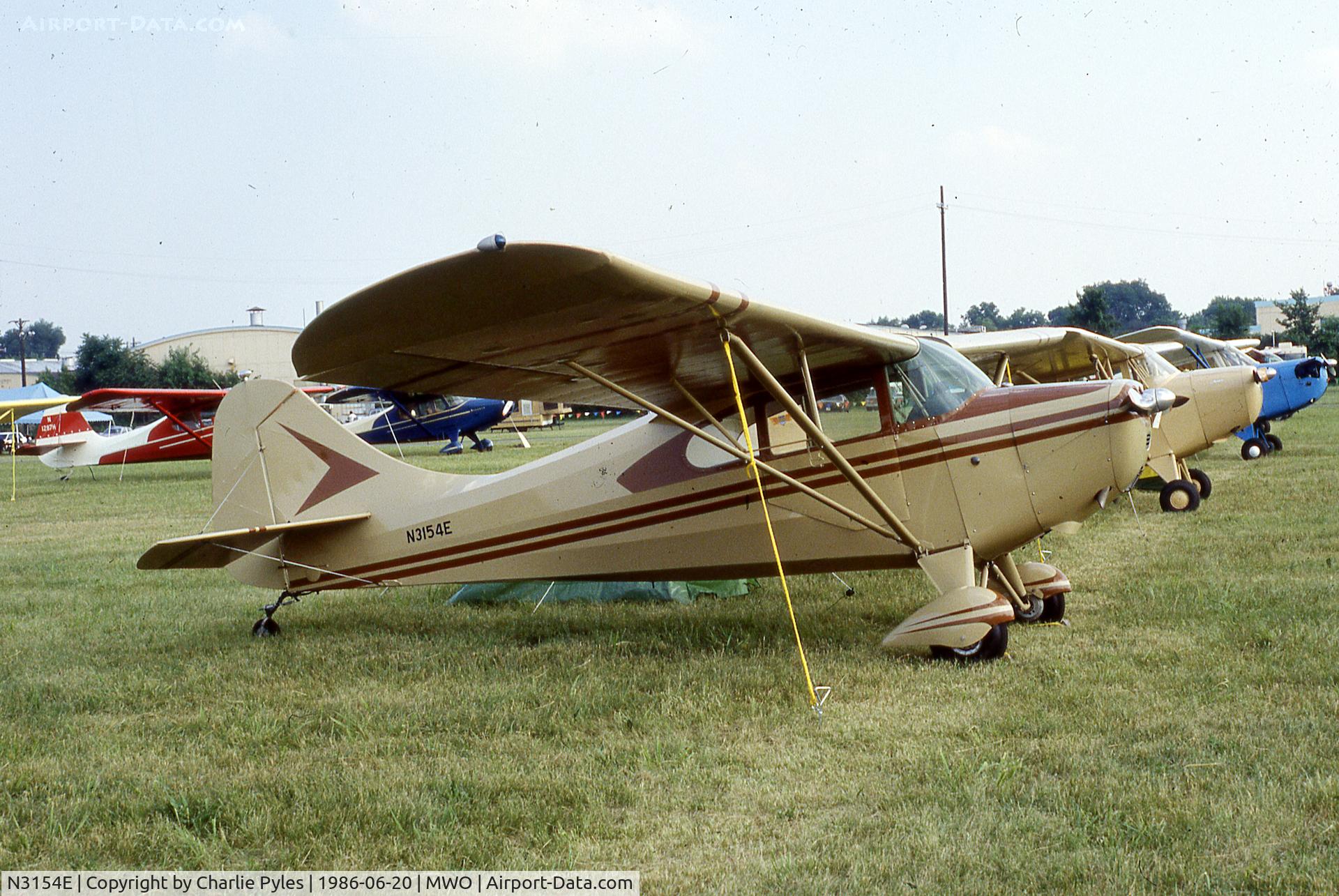 N3154E, 1946 Aeronca 11AC Chief C/N 11AC-1499, Chief