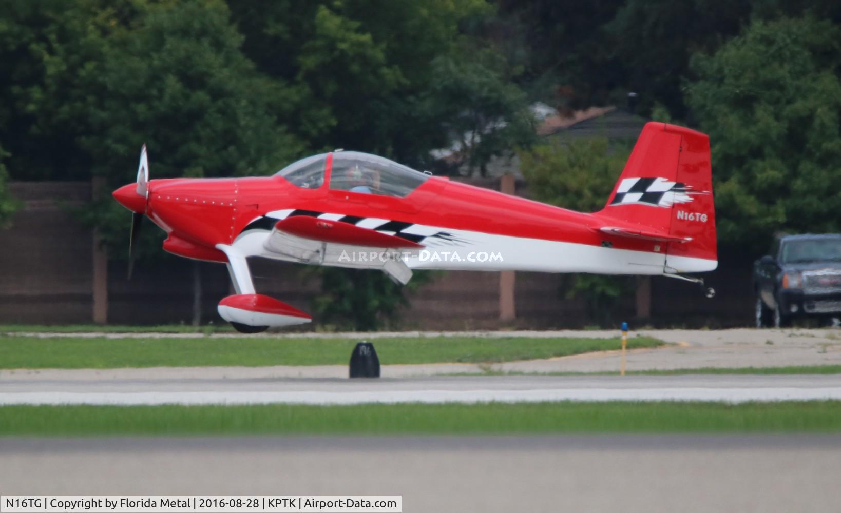 N16TG, 2003 Vans RV-6 C/N 25730, Pontiac 2016