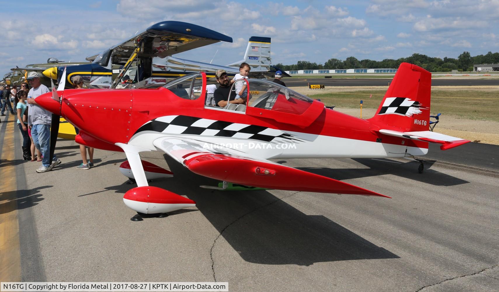 N16TG, 2003 Vans RV-6 C/N 25730, Pontiac 2017
