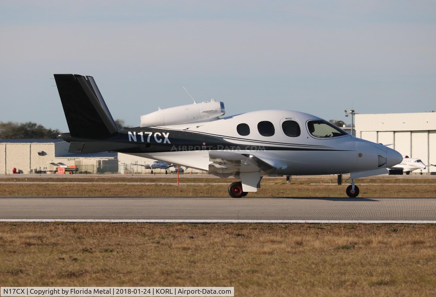 N17CX, 2017 Cirrus SF-50 Vision C/N 0017, ORL spotting