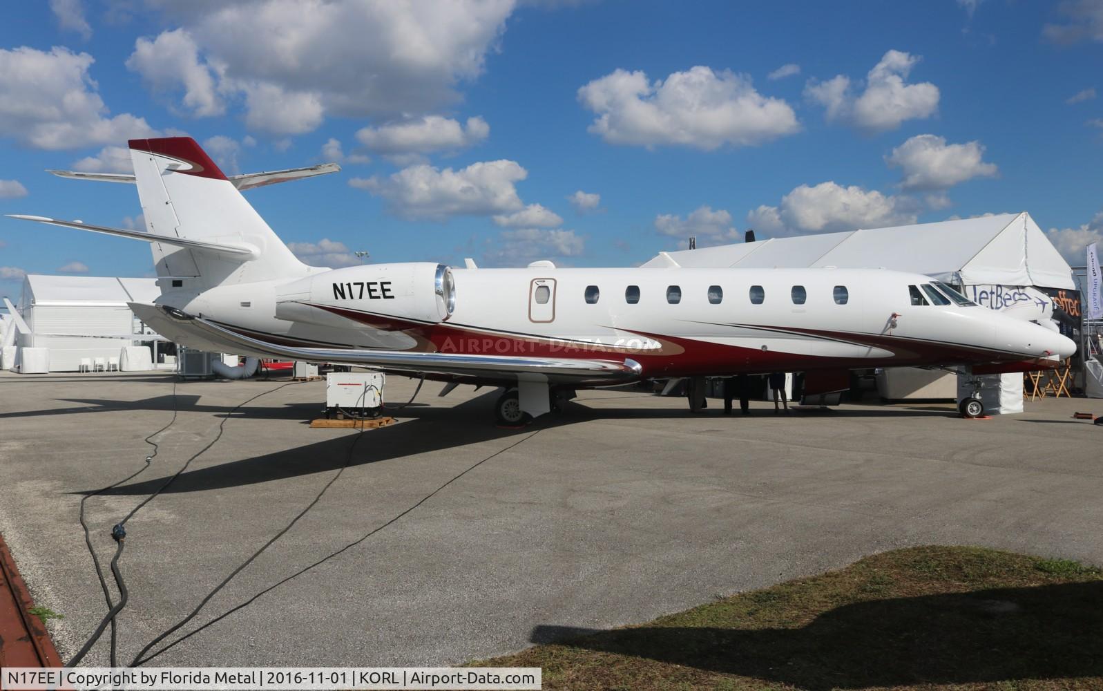 N17EE, 2014 Cessna 680 Citation Sovereign + C/N 680-0528, NBAA 2016