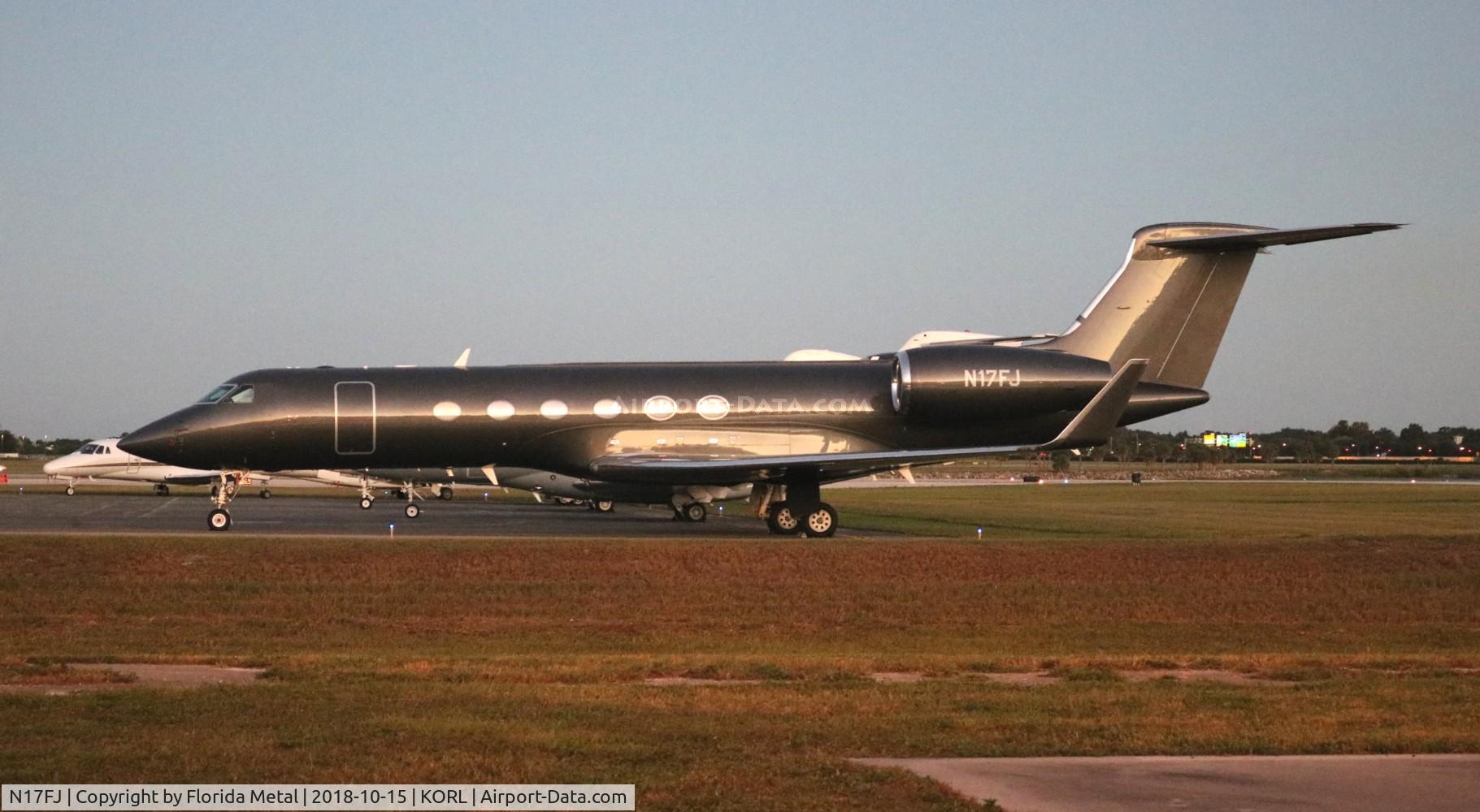 N17FJ, 2000 Gulfstream G-V C/N 607, NBAA 2018