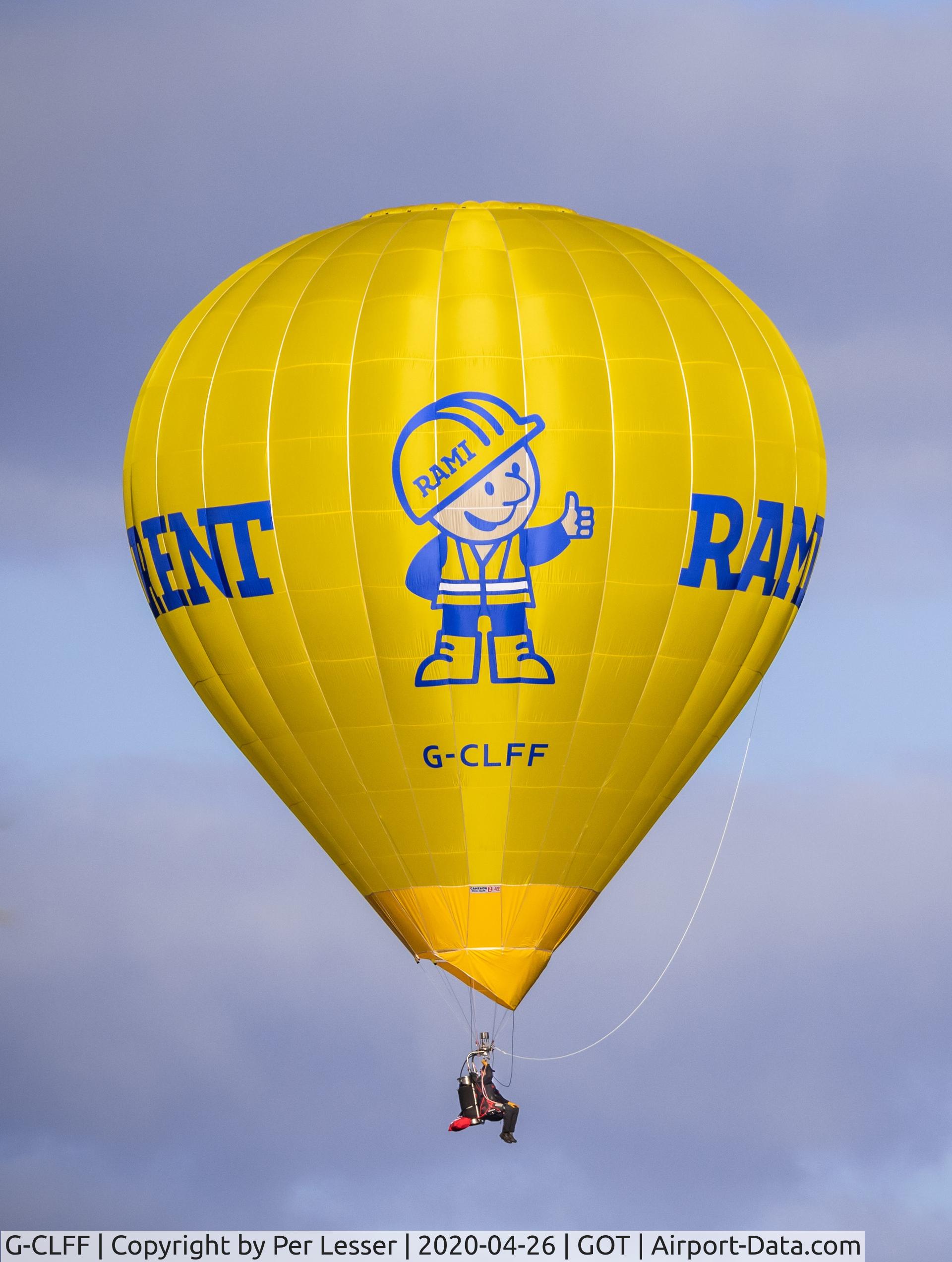 G-CLFF, 2019 Cameron Balloons Z-42 C/N 12318, Cameron Z-42 with 