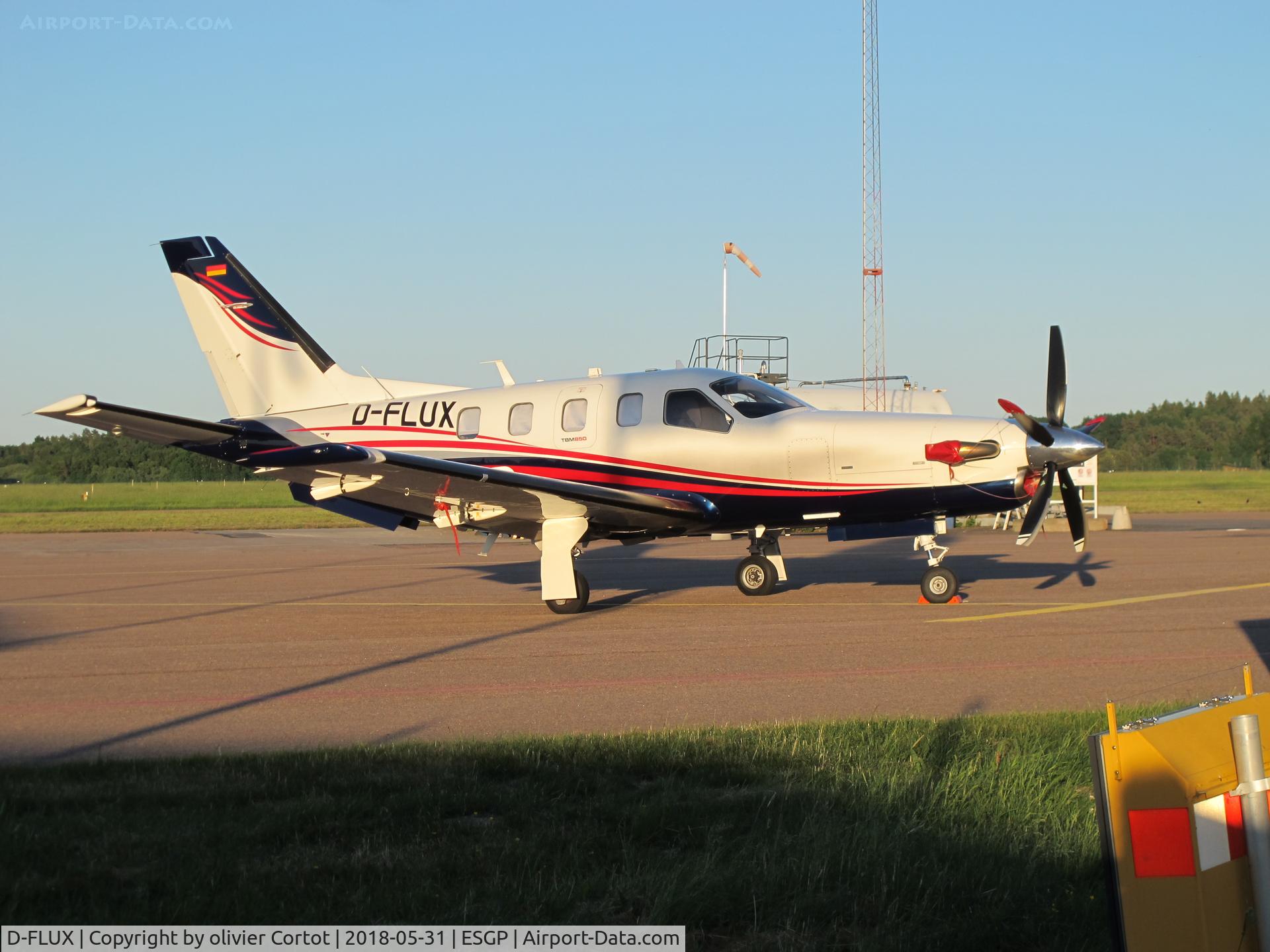 D-FLUX, Socata TBM-850 C/N 569, june 2018