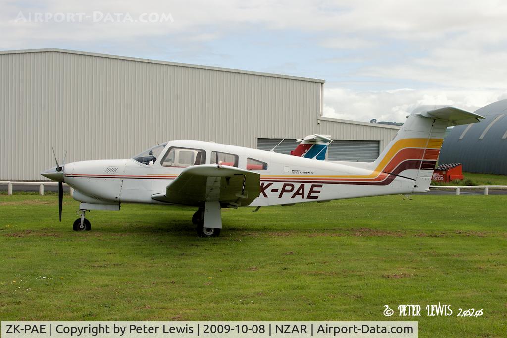 ZK-PAE, Piper PA-28RT-201T Turbo Arrow IV C/N 28R-7931016, PAE Partnership, Helensville
