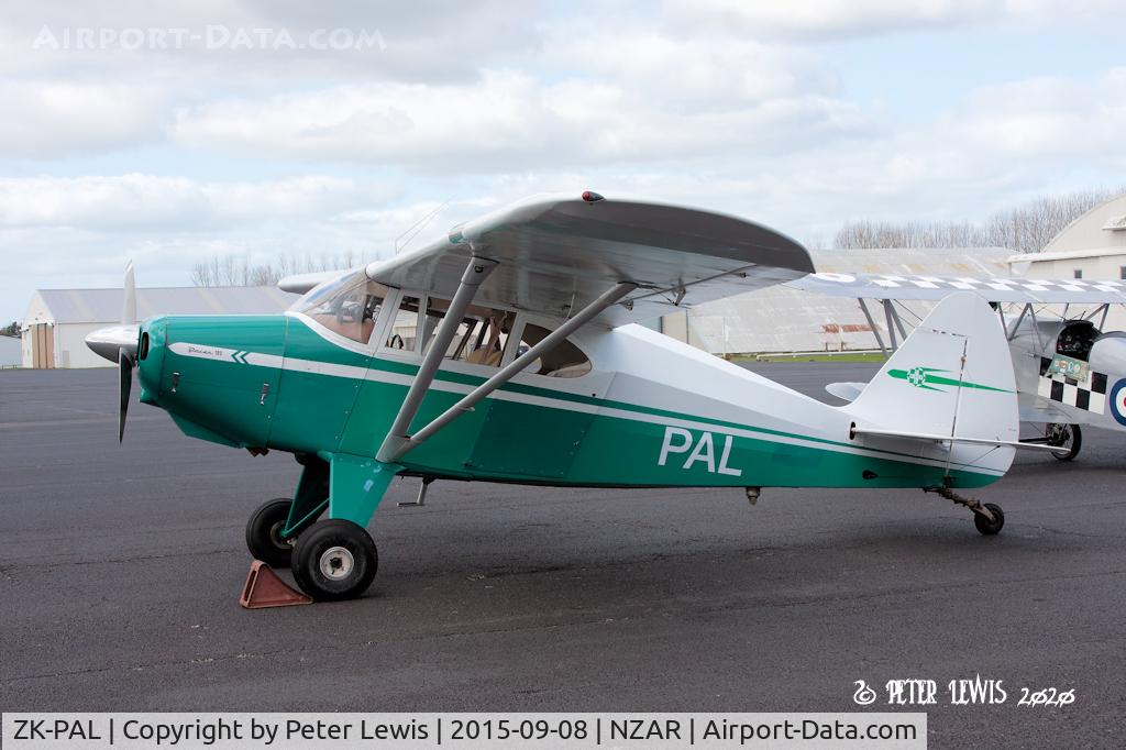 ZK-PAL, 1954 Piper PA-22-135 Tri-Pacer C/N 22-2298, Ardmore Taildraggers Inc., Auckland