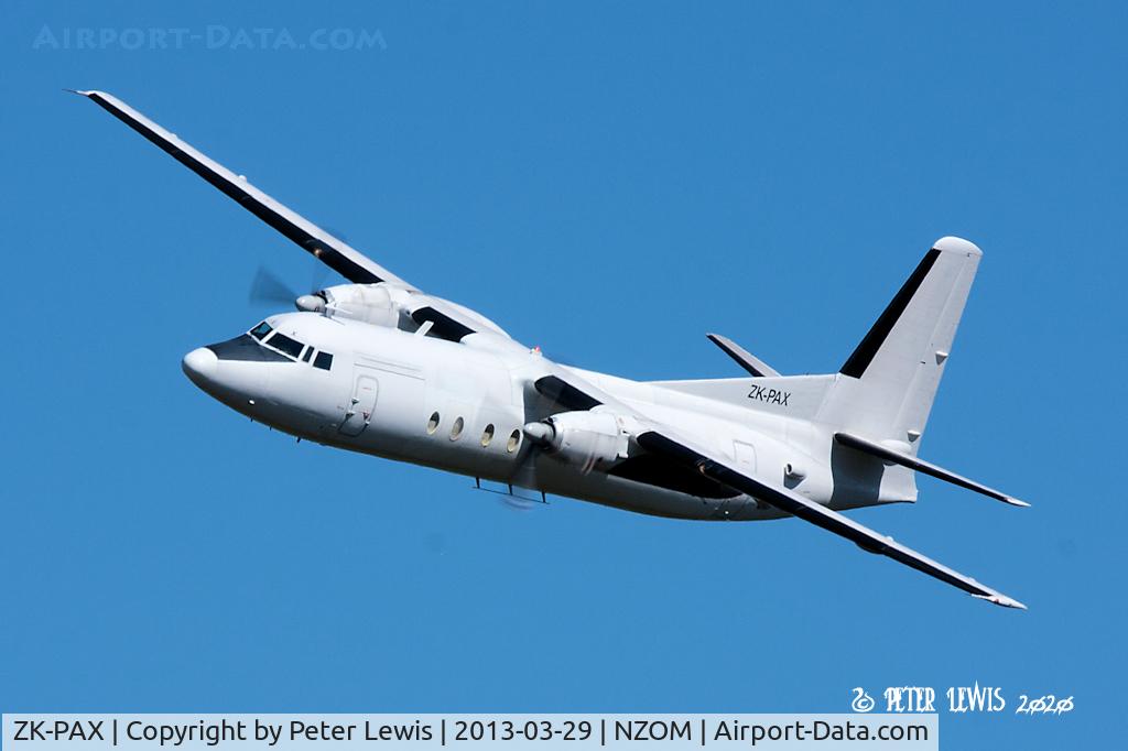 ZK-PAX, 1980 Fokker F-27-500 Friendship C/N 10596, Airwork Flight Operations Ltd., Auckland