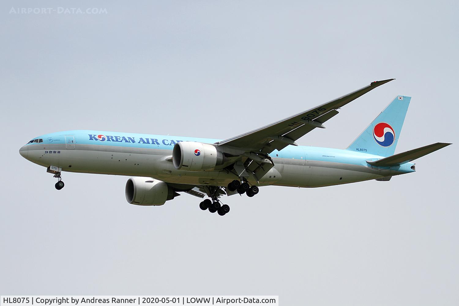 HL8075, 2016 Boeing 777-FEZ C/N 62631, Korean Air Cargo Boeing 777
