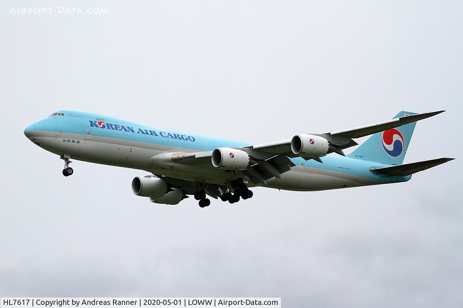 HL7617, 2013 Boeing 747-8B5F C/N 37654, Korean Air Cargo Boeing 747-8F