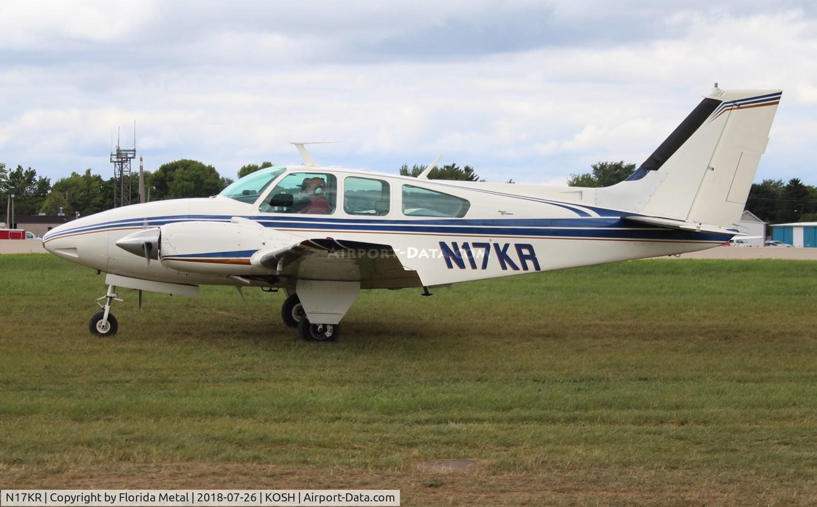 N17KR, 1966 Beech C55 Baron (95-C55) C/N TE-210, Air Venture 2018
