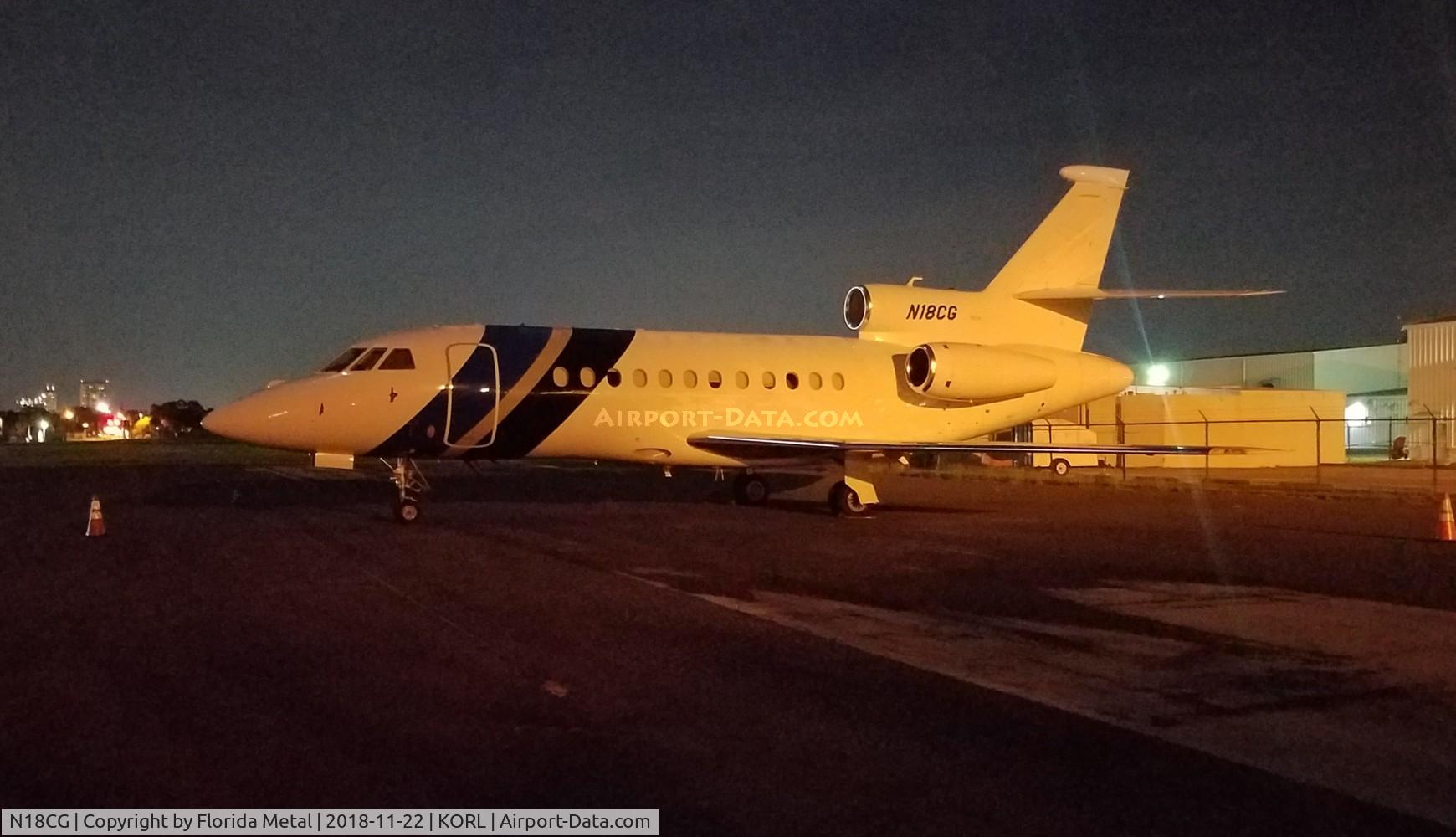 N18CG, 2009 Dassault Falcon 900EX C/N 228, ORL 2018