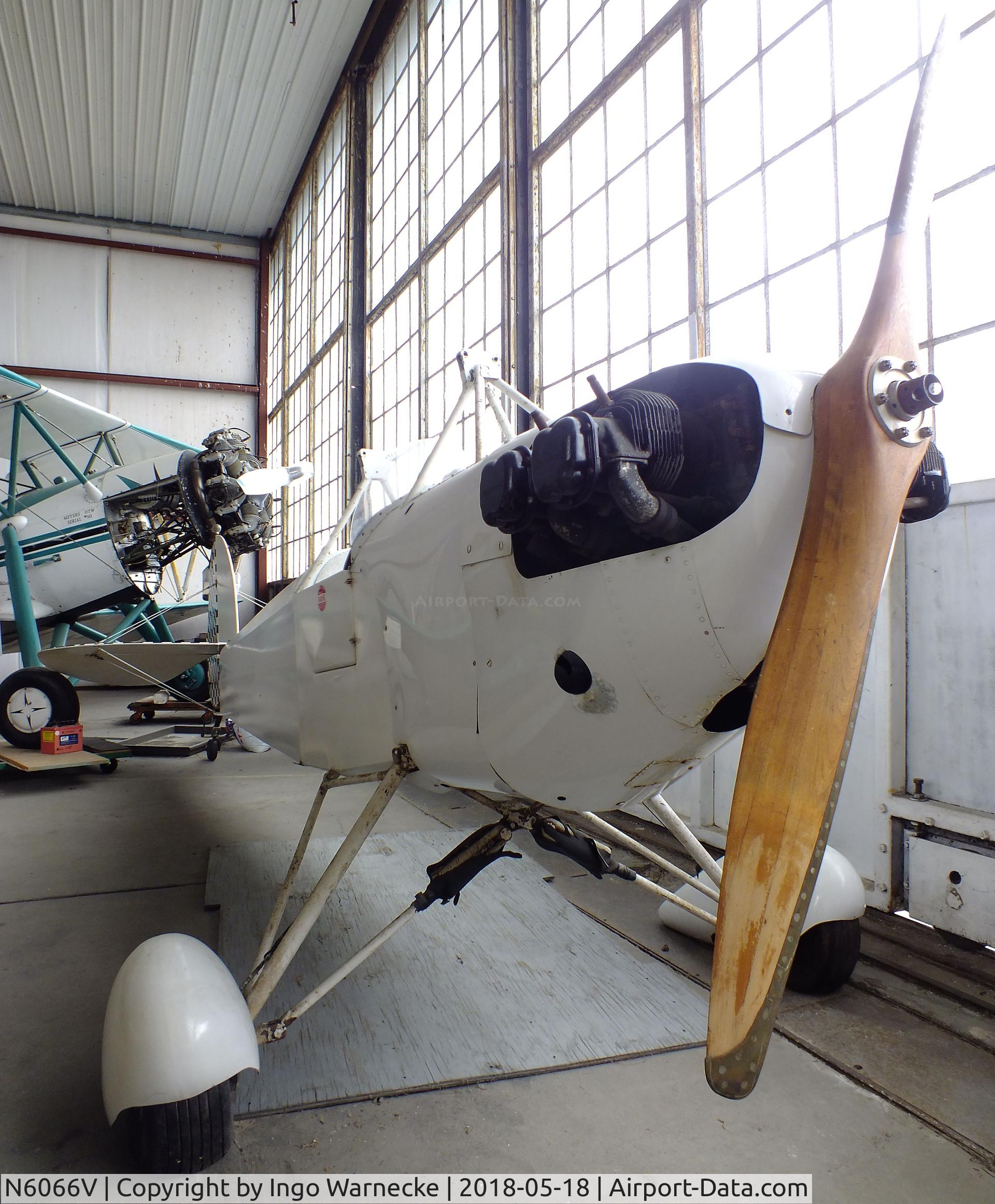 N6066V, 1967 Corben C-1 C/N 1 (N6066V), Corben C-1 Baby Ace (minus wing - stored in a corner) at the Greater St. Louis Air and Space Museum, Cahokia Il
