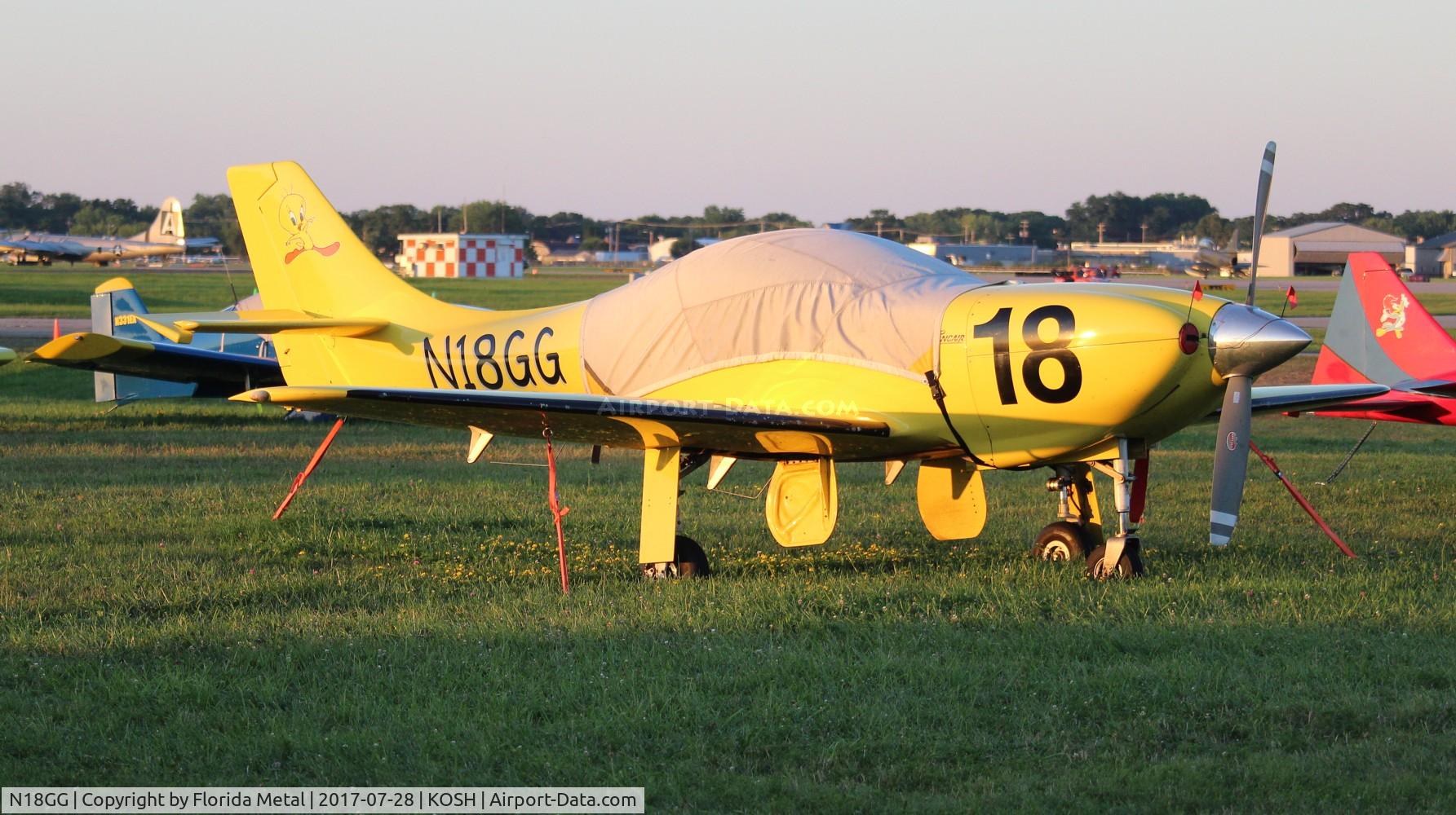 N18GG, 2002 Lancair Legacy C/N 134, Air Venture 2017