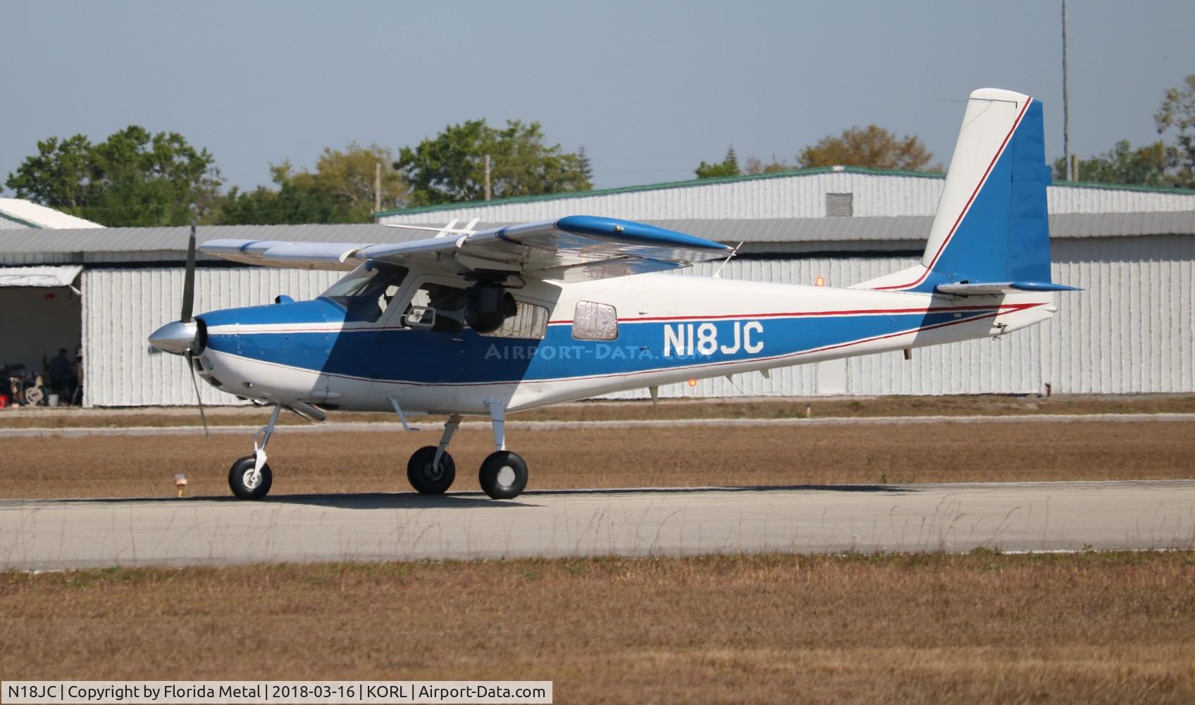N18JC, 1974 Helio HT-295 Super Courier C/N 1719, ORL 2018