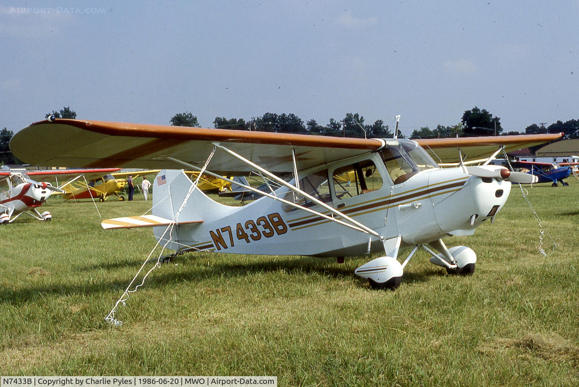 N7433B, 1956 Champion 7EC C/N 7EC-471, Aeronca reunion