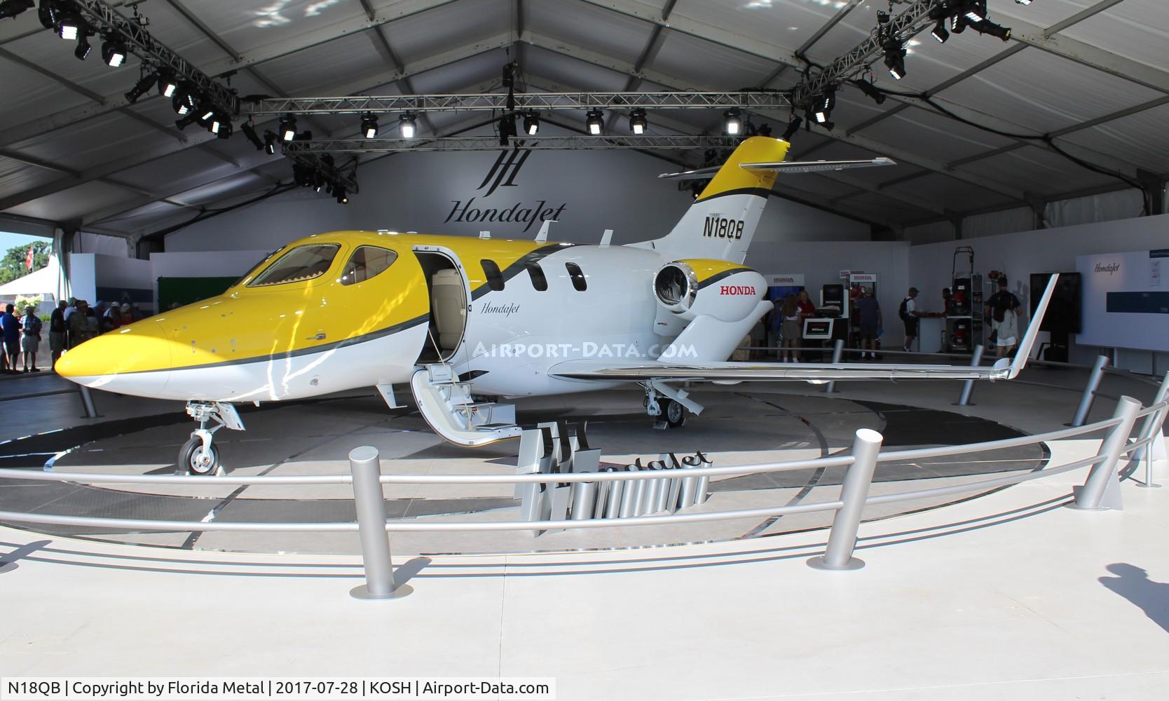 N18QB, 2016 Honda HA-420 HondaJet C/N 42000051, Air Venture 2017