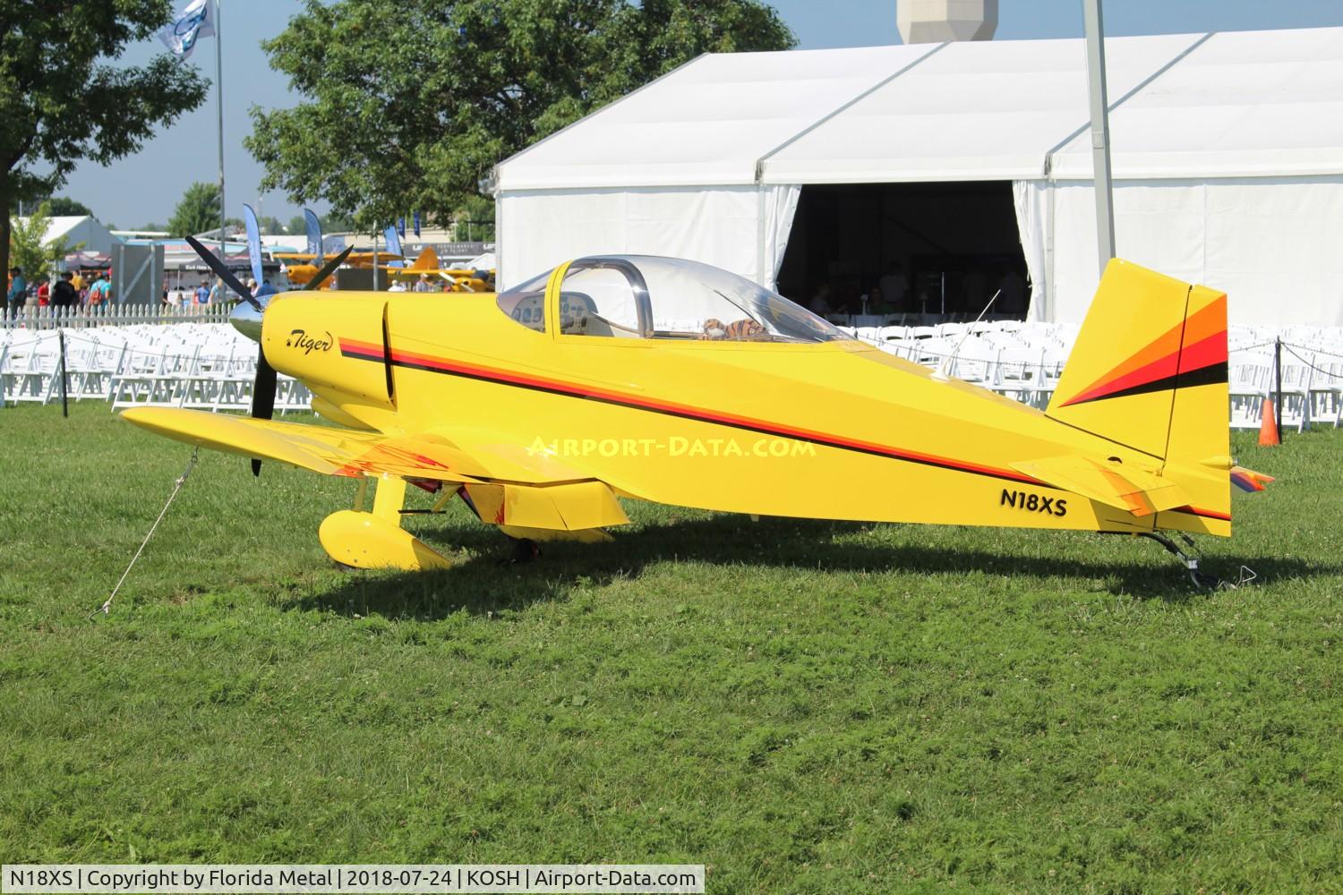 N18XS, 1986 Thorp T-18 Tiger C/N 1211, Air Venture 2018