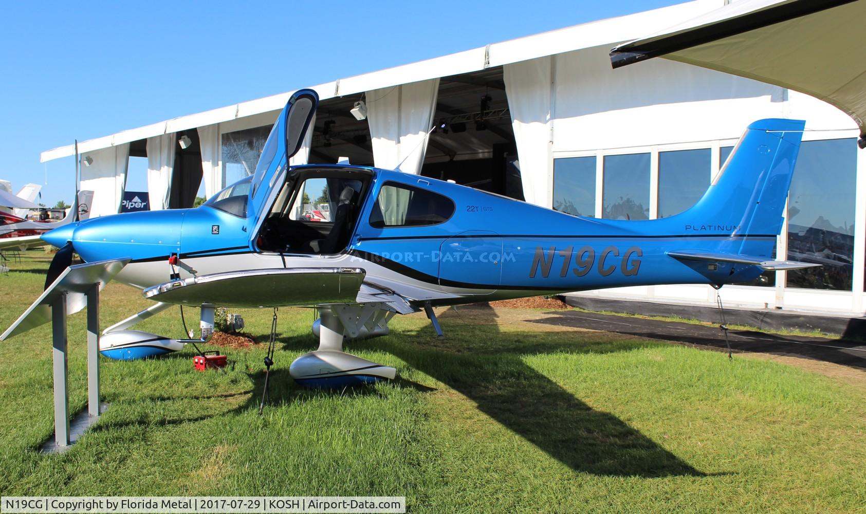 N19CG, 2017 Cirrus SR-22T GTS Platinum C/N 1568, Air Venture 2017