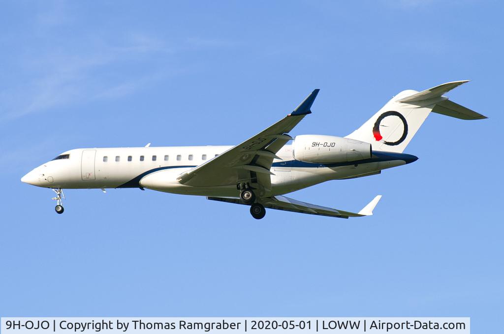 9H-OJO, 2015 Bombardier BD-700-1A10 Global 6000 C/N 9740, OJets Bombardier Global 6000