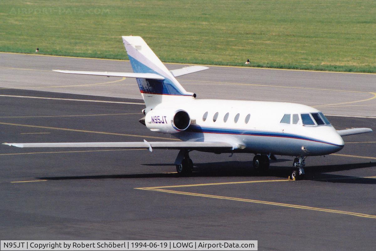 N95JT, 1983 Dassault Falcon 200 C/N 490, N95JT @ LOWG