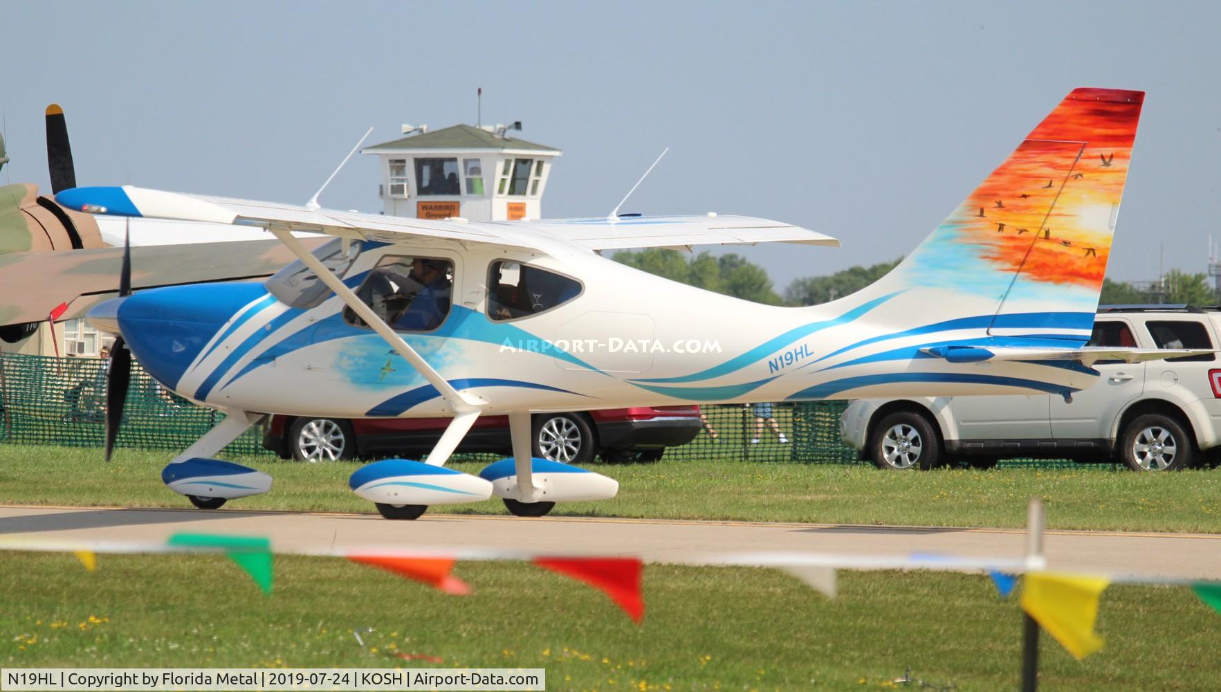 N19HL, 2015 Stoddard-Hamilton GlaStar C/N 5615, Air Venture 2019