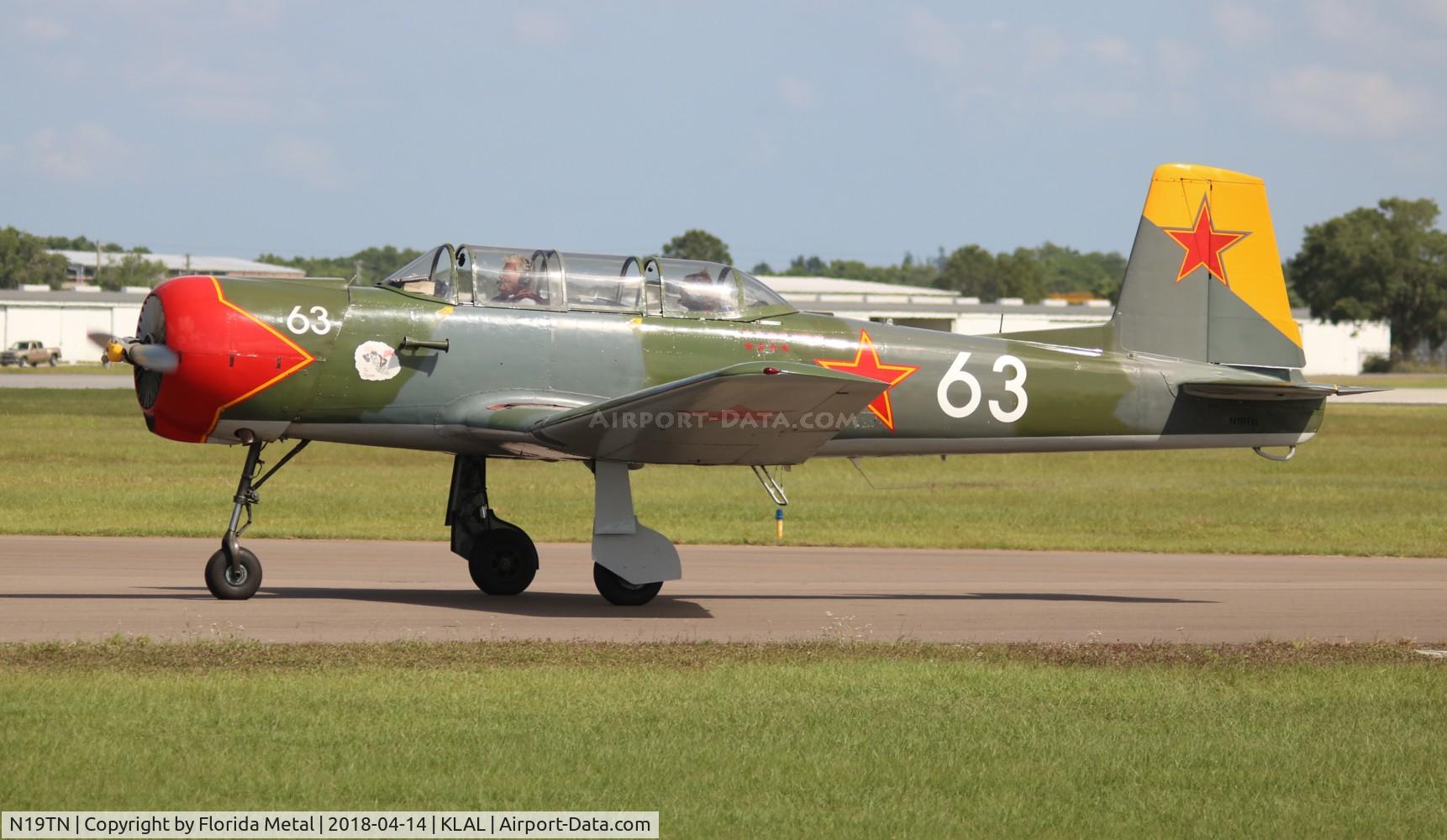 N19TN, 1967 Nanchang CJ-6A C/N 2532045, Sun N fun 2018