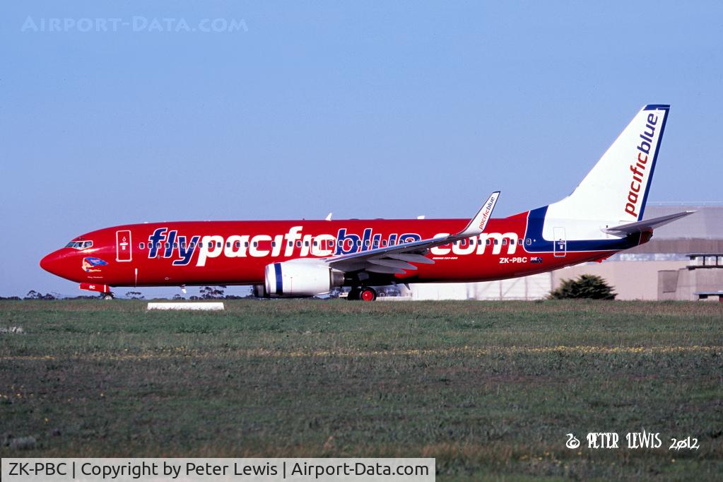 ZK-PBC, 2004 Boeing 737-8BK C/N 33017, Pacific Blue Airlines (NZ) Ltd., Christchurch