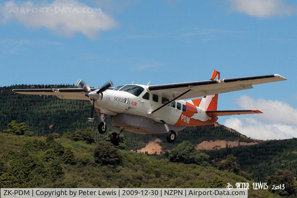 ZK-PDM, Cessna 208 Caravan 1 C/N 20800240, Sounds Air Travel & Tourism Ltd., Picton