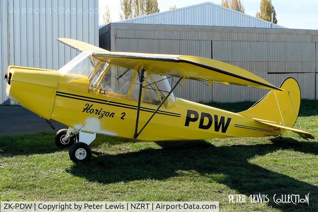 ZK-PDW, Fisher Horizon II C/N HOR 2 1989, S J W Adams, Rangiora