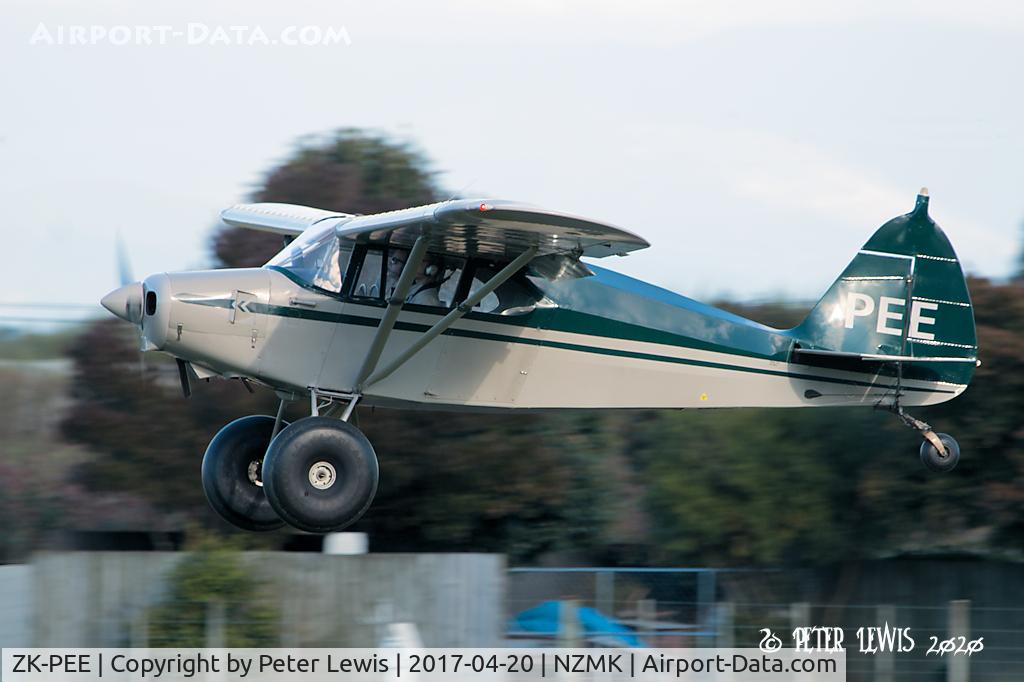 ZK-PEE, 1953 Piper PA-20 Pacer C/N 20-962, D S Grant, Motueka
