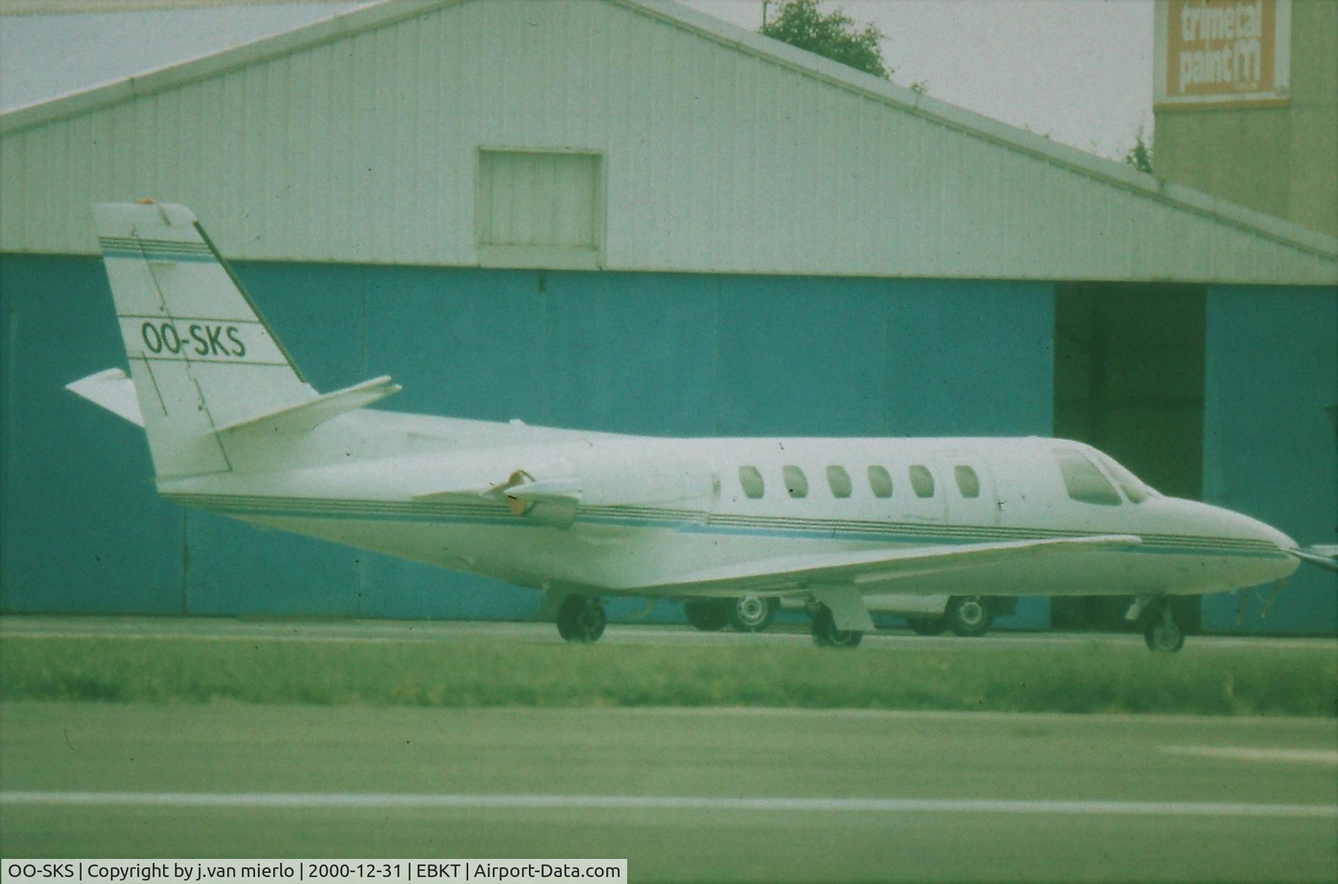 OO-SKS, 1979 Cessna 551 Citation II/SP C/N 551-0117, Scan slide