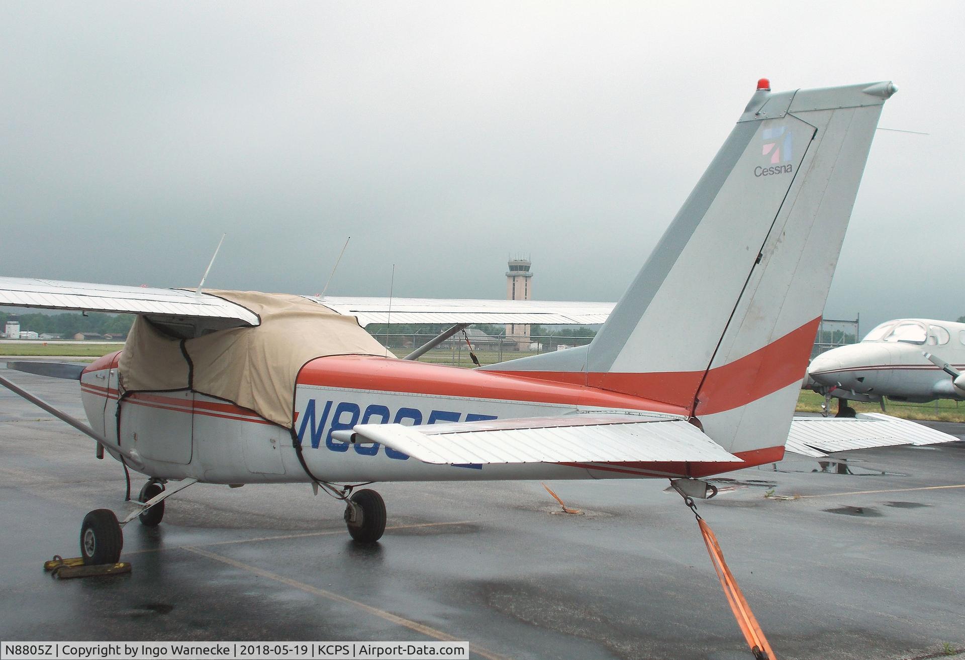 N8805Z, 1966 Cessna 172H C/N 17255455, Cessna 172H Skyhawk at the St. Louis Downtown Airport, Cahokia IL