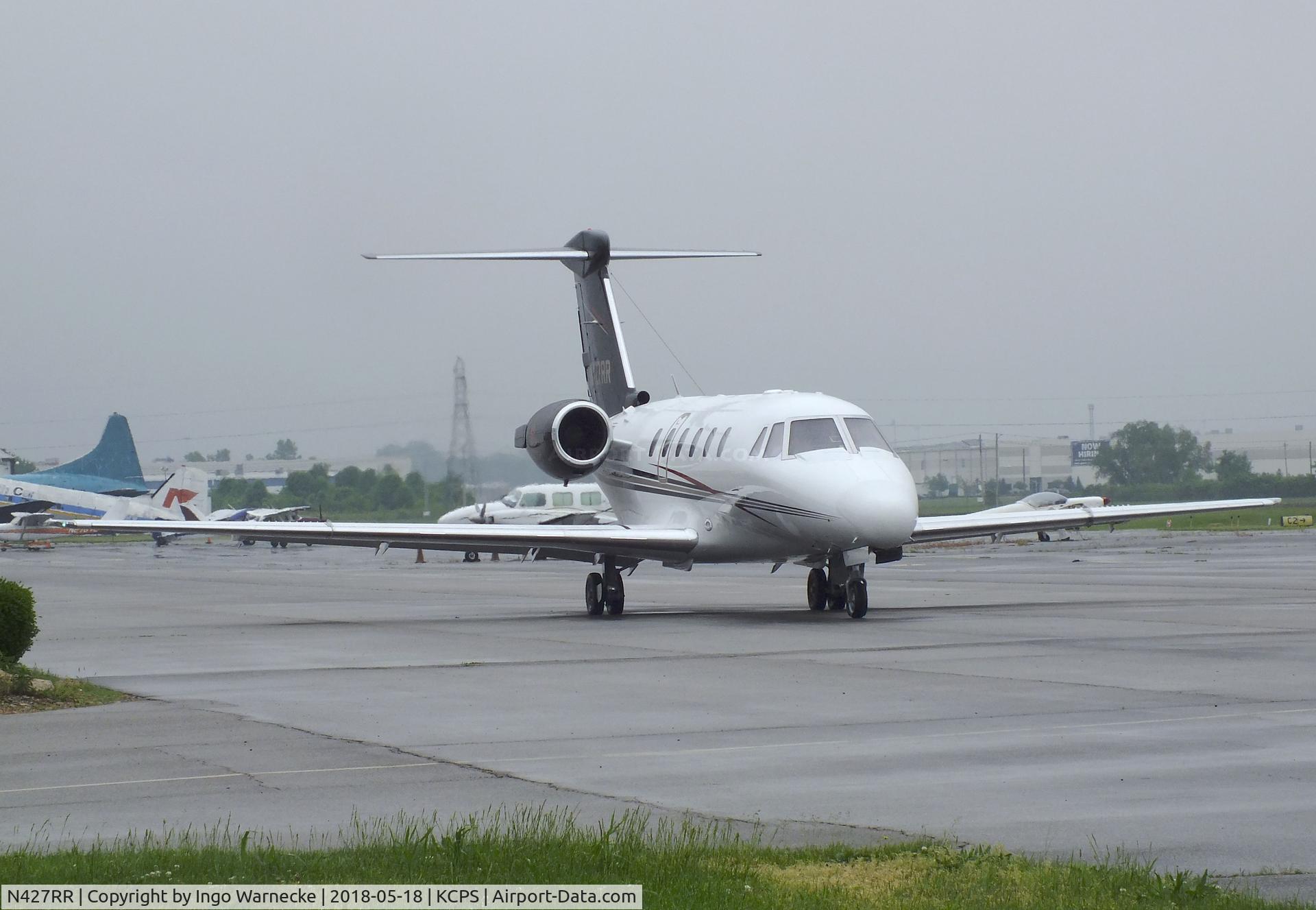 N427RR, 1990 Cessna 650 Citation III C/N 6500178, Cessna 650 Citation III at the St. Louis Downtown Airport, Cahokia IL