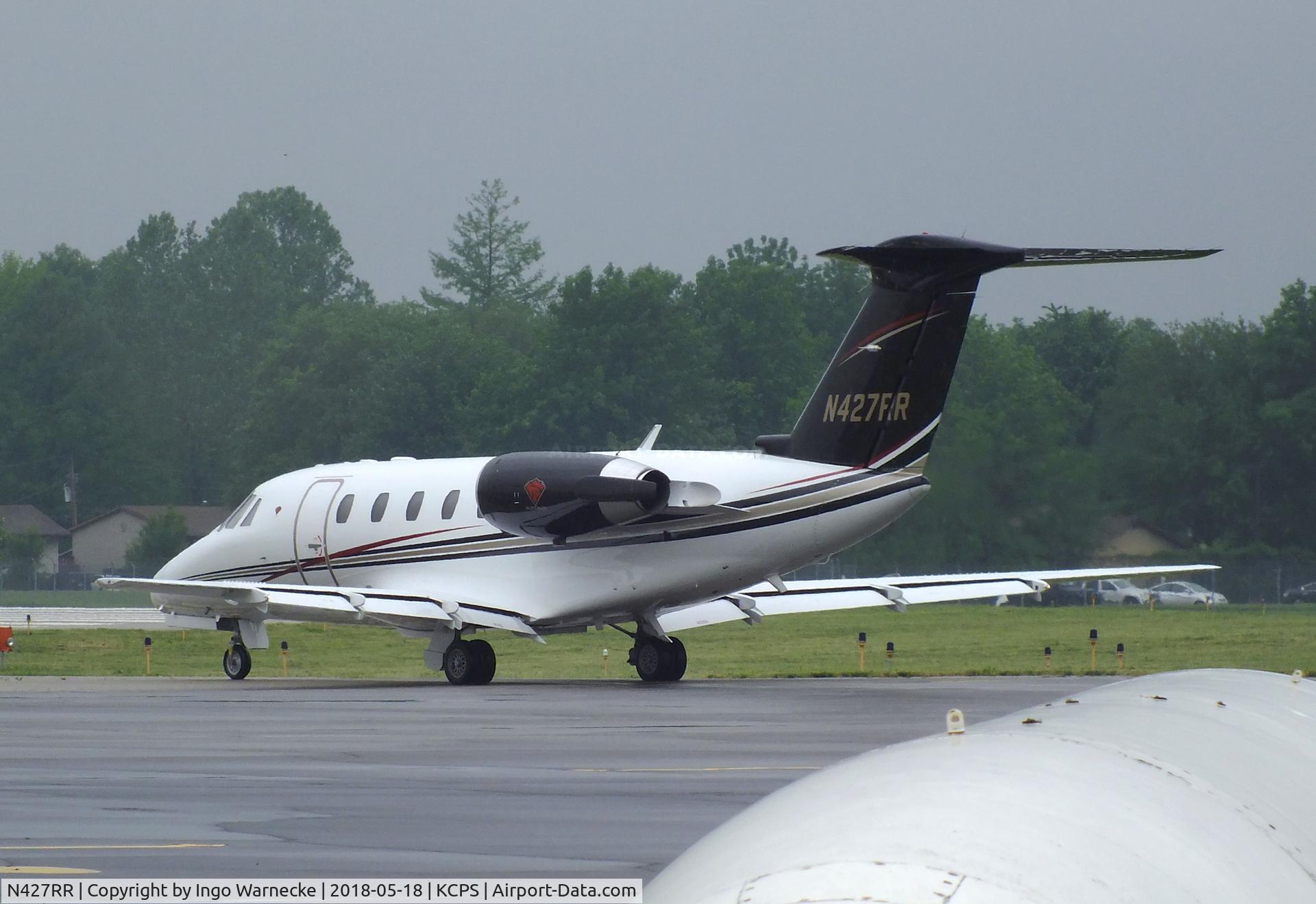 N427RR, 1990 Cessna 650 Citation III C/N 6500178, Cessna 650 Citation III at the St. Louis Downtown Airport, Cahokia IL