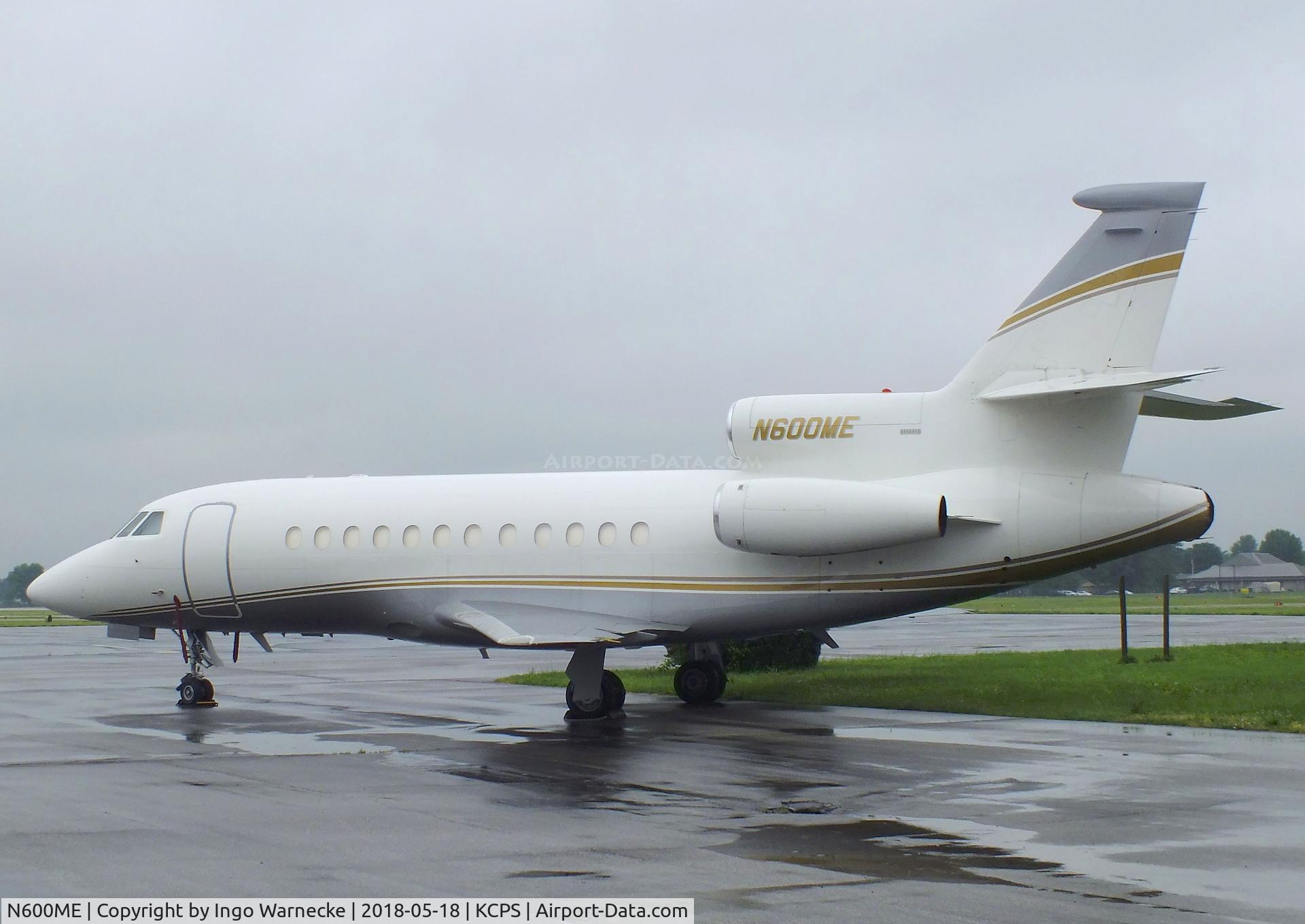 N600ME, 1997 Dassault Falcon 900 C/N 163, Dassault Falcon 900 at the St. Louis Downtown Airport, Cahokia IL