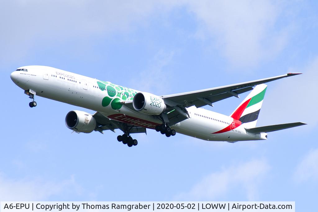 A6-EPU, 2016 Boeing 777-31H/ER C/N 42340, Emirates Boeing 777-300